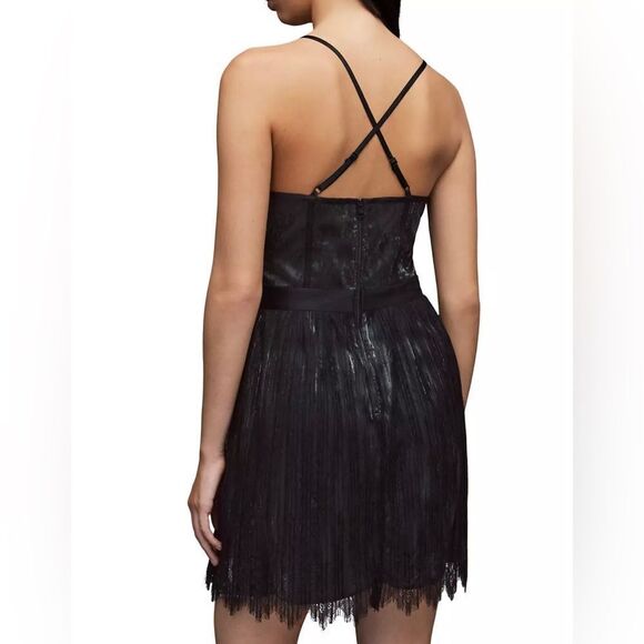 AllSaints Lace Minidress size 2 - Picture 2 of 13